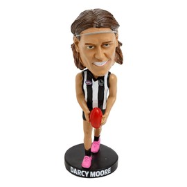 Licensing Essentials AFL Collingwood Magpies Darcy Moore Bobblehead Figure