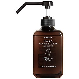 Saraya Alpha 500 mLP Stylish Bottle for Alpet Hand Sanitization, 16.9 fl oz (500 ml)