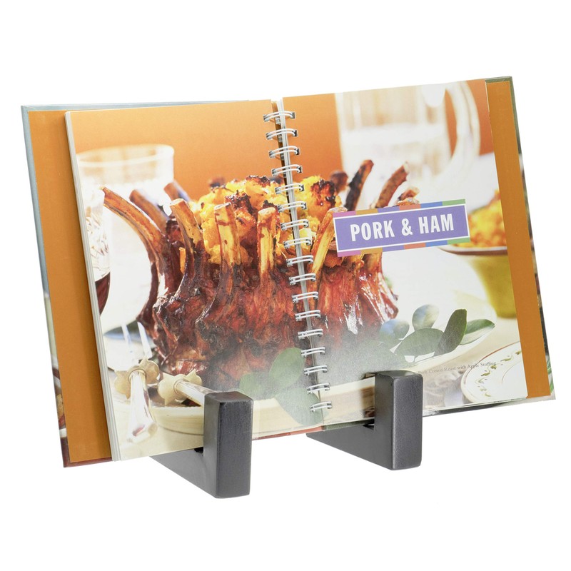 Red Co. 8” Tall Industrial-Style Metal Photo Frame Holder &