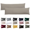 Soifox Side Sleeper Pillowcases, 40 x 145 cm, Set of