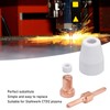 65Pcs Plasma Cutting Consumables Ceramic Copper Plasma Cutter Tips Kit