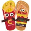 Skater SDBE15-A Kids' Flip Flops, 5.9 inches (15 cm), Burger
