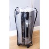Clear PVC Protective Luggage Cover - Protect Your Suitcase from