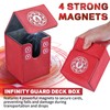 Infinity Guard Card Deck Box for MTG, Magic Commander Deck
