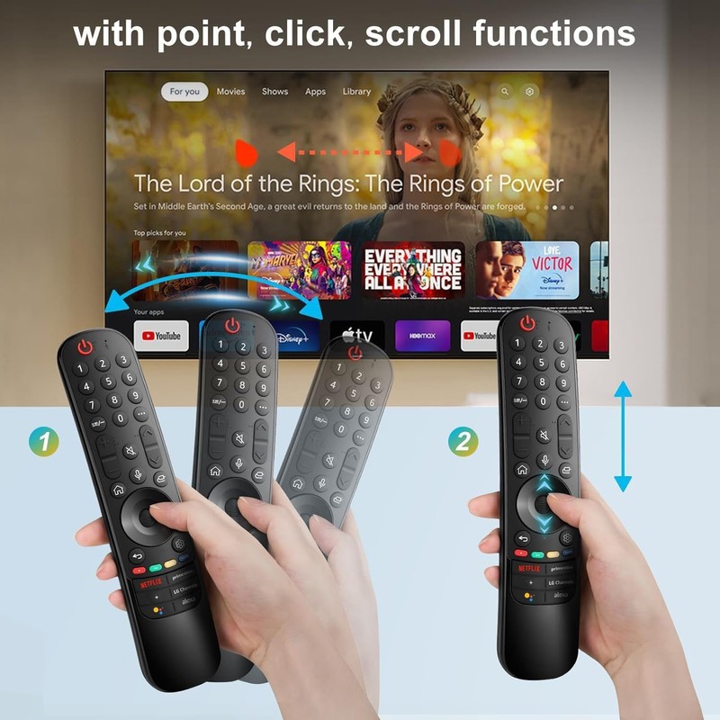Magic Remote Control for LG Smart TV Remote Control Replacement