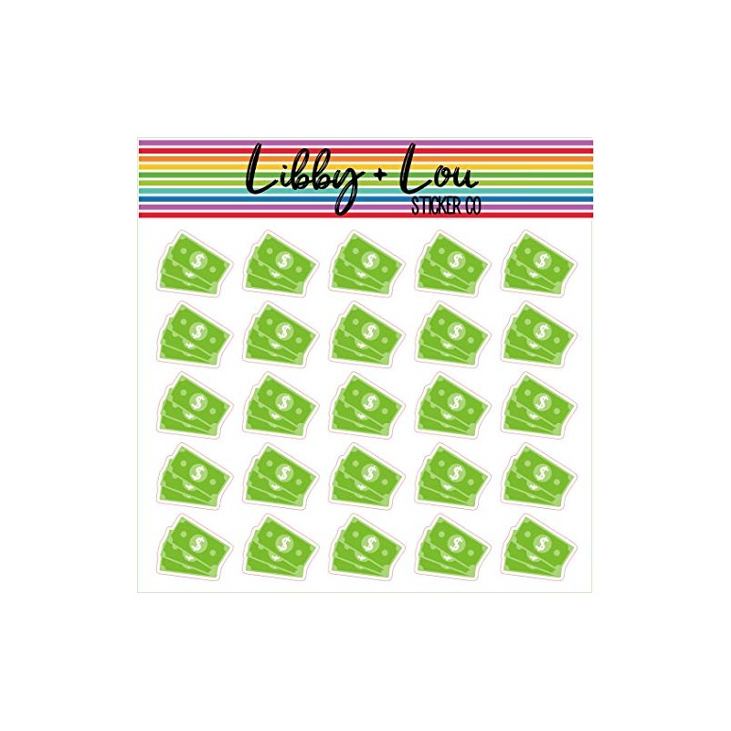 Pay Day Planner Sticker| Dollar Bills | Libby and Lou