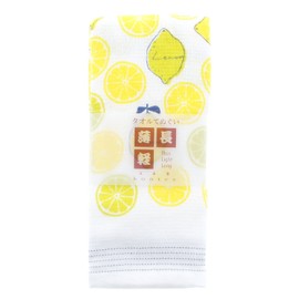 25054 Nuno-Goyomi Face Towel, Made in Imabari, 13.0 x 39.4 inches (33 x 100 cm)