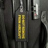 Crew/Do Not Remove from Aircraft Luggage tag | Black/Yellow |