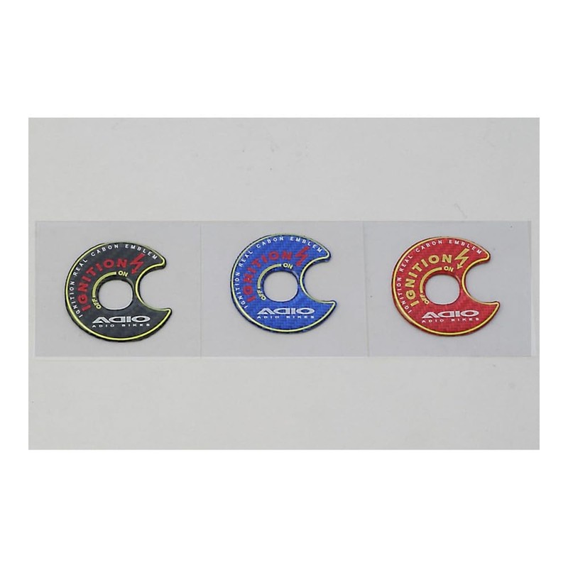 ADIO BK48217 Key Cylinder Emblem Black Cygnus X (2/3/4 Type)