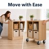 Swivel Chair Caster with Brake for Mobile Furniture - Durable