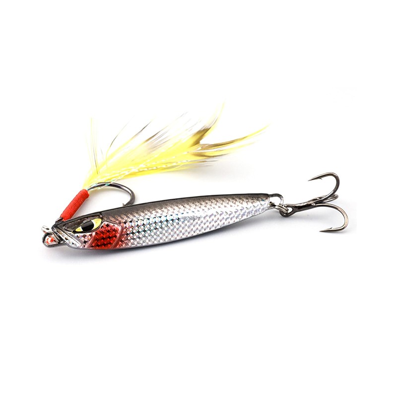 Spotlip 6pcs Metal Jig Set 7g/10g/15g/20g/25g/30g Boat Sea Fishing Lure
