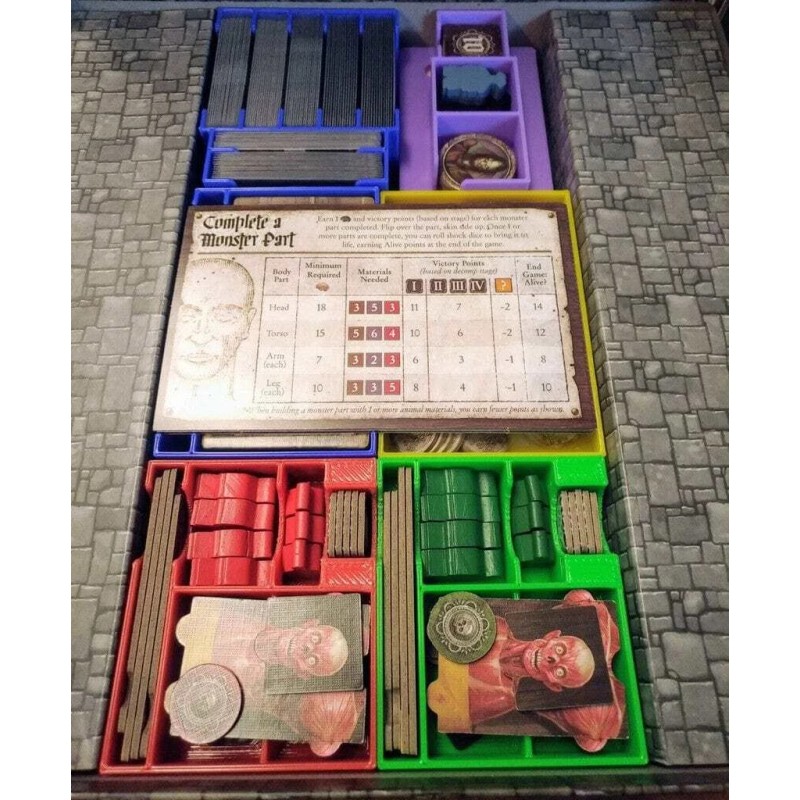Tabletop Terrain Abomination Board Game Insert / Organizer