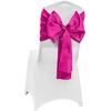 10-Pack Hot Pink Satin Table Runner 12 x 108 Inch