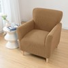 Stretch Banquet Chair Cover Modern Knitted Super Soft Non-Slip Solid