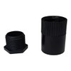 20mm PVC Female Conduit Adaptor Black– Pack of 2