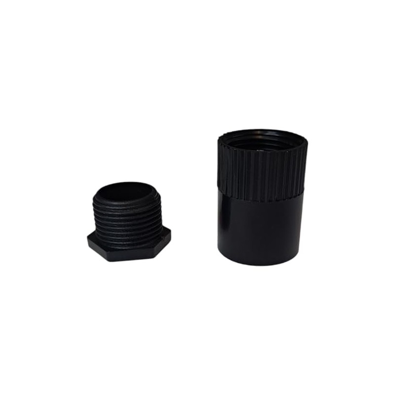 20mm PVC Female Conduit Adaptor Black– Pack of 2