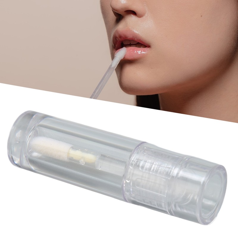 2ml Lip Gloss Tube Empty Transparent Portable Lightweight Refillable Empty
