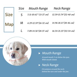 ILEPARK Dog Head Collars for Training, Colorful Head Harness for Dogs to Stop Pulling, Adjustable and Easily Control Head Halter (L,Blue)