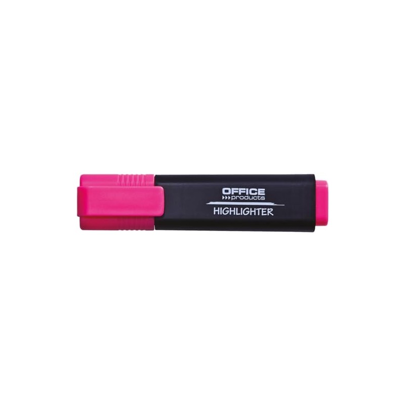 Office Products Highlighters Bright Pack of 10 Colour: Pink/Highlighter Textliner