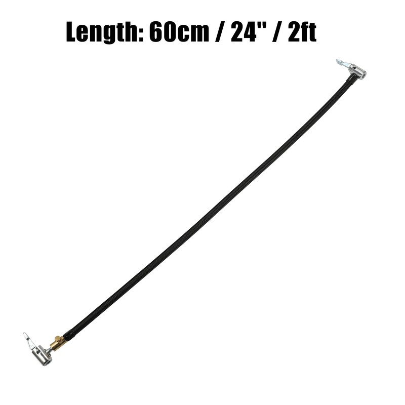 X AUTOHAUX 2pcs 24" Lock Air Chuck with Air Release