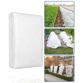 Homoda Plant Covers Freeze Protection, 10 ft x 30 ft 1.2oz Frost Blankets for Outdoor Plants in Winter, Floating Row Cover for Vegetable Garden, Frost Cloth Plant Freeze Protection