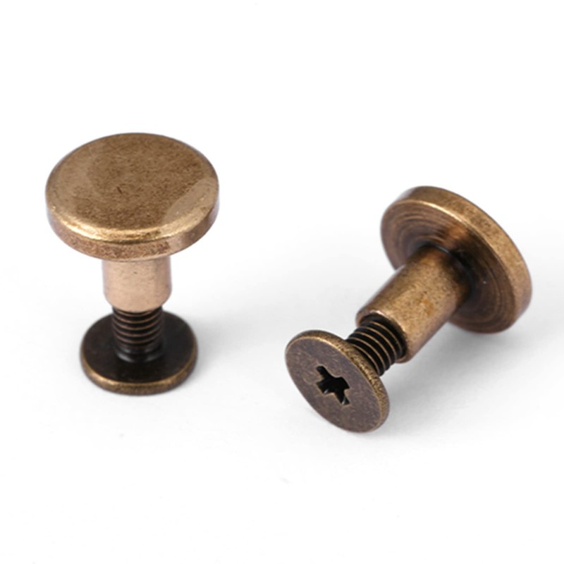 20 Screws with Thread Copper 5 mm / 6.5 mm