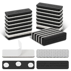 Curtain Magnets Closure, Kaluofan 20Pairs Blackout Blind Accessory, Curtain for Magnets, Magnetic Curtain Closure, Magnets to Keep Curtains Closed, Used for Blackout Curtains ﻿