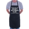 Print4U Grumpy Old Men BBQ Cooking Funny Novelty Apron Black