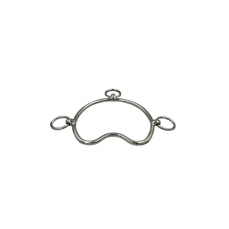 Equine Smile ES0070 Chifney Steiger Bit for Pony Stainless Steel