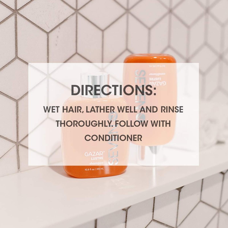 SEVEN Gazar Lustre Shampoo, 10.8 fl. oz.