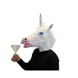 Dondor Unicorn Costume Mask (Unicorn) White