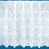 NetCurtainsUK Sorrento Heavy Quality Floral Pattern Net Curtains In White