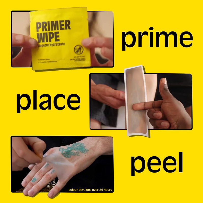 Inkbox Temporary Tattoos, Semi-Permanent Tattoo, One Premium Easy Long Lasting,