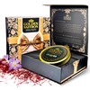 Golden Saffron Luxtury Gift Box, Premium All Red Saffron Threads,
