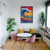 Impossible Puzzles for Adults 1000 Pieces, Colorful Ocean Wave Art