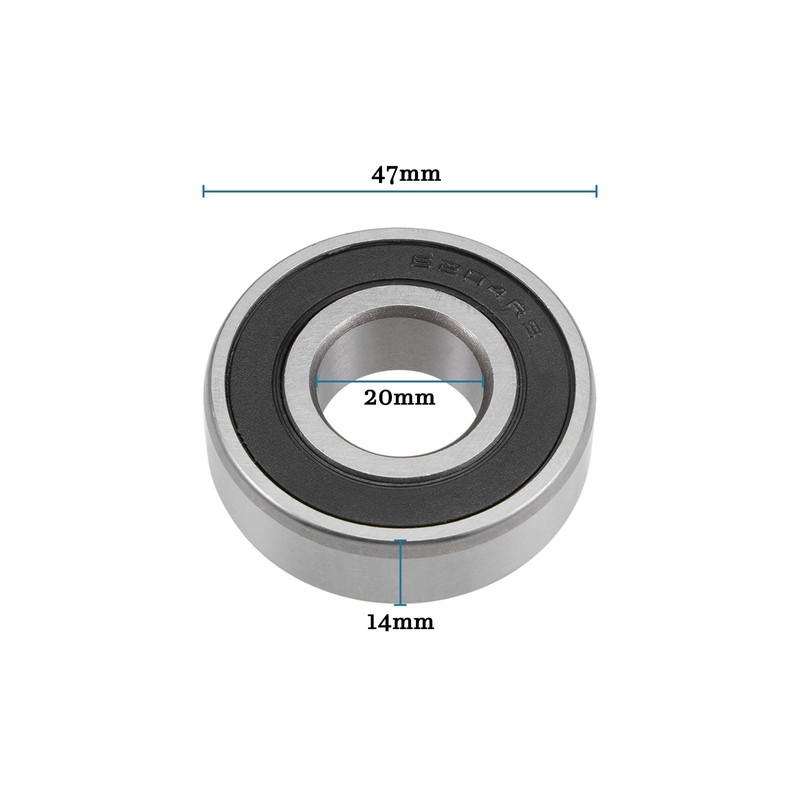 QUARKZMAN 6204-2RS 20 x 47 x 14 mm Ball Bearings