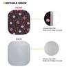 HUISEFOR Ladybug Print Car Windshield Sunshade for Women Foldable Car