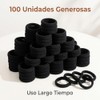 100Pcs Ligas Para Cabello,Donas Para Cabello Mujer,Scrunchies Para Cabello,Accesorios Para