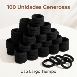 100Pcs Ligas Para Cabello,Donas Para Cabello Mujer,Scrunchies Para Cabello,Accesorios Para Mujer,Accesorios Para El Cabello Para NiñA,Bandas De Goma D