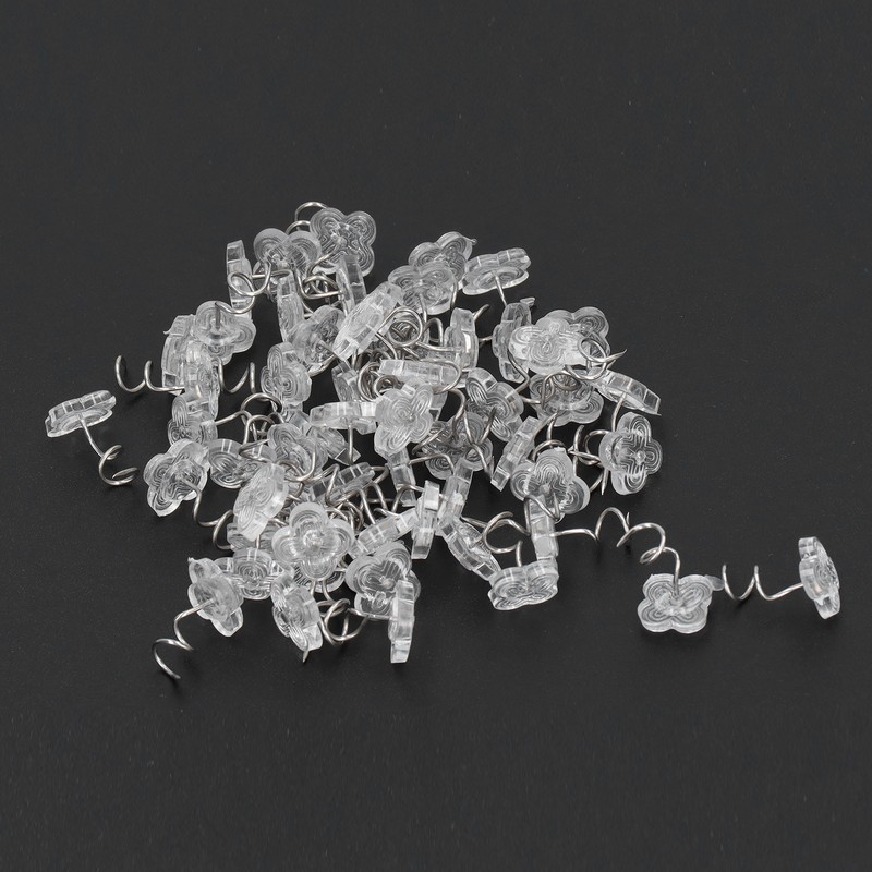400Pcs Headliner Pins Plastic Stainless Steel Wide Application Easy Storage