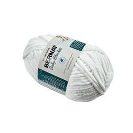 Bernat Baby Blanket Big Ball Yarn (04005) White
