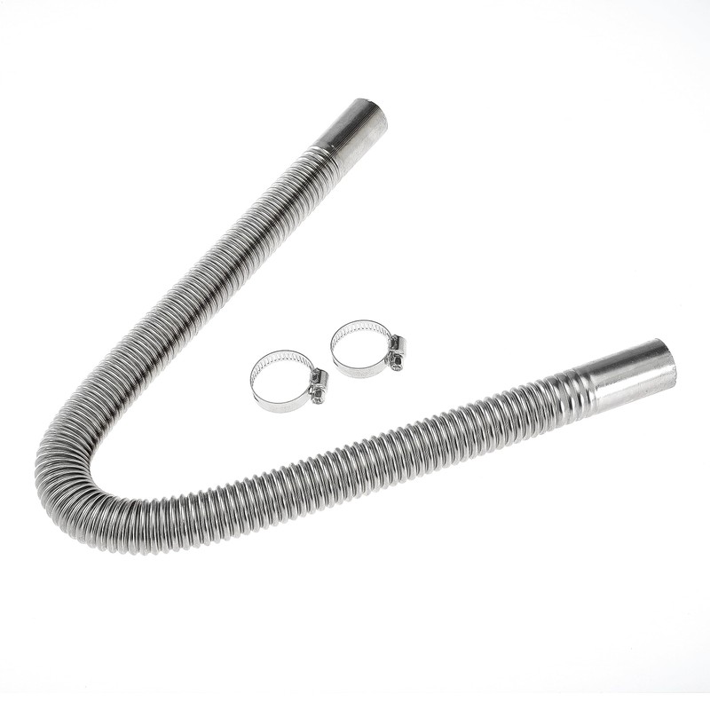 60cm 1 inch Diesel Heater Exhaust Pipe Generator Exhaust Extension