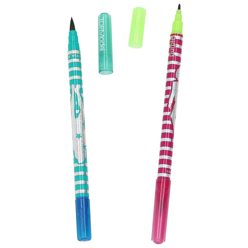 Depesche TOPModel 10724 Magic Double Fibre Tip Pens with Double