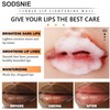 Mascarilla de Burbujas para Labios - Fórmula Aclarante y Exfoliante