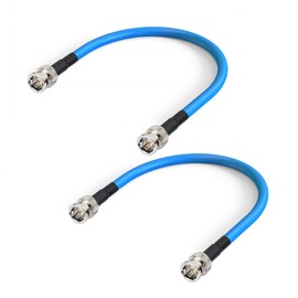 Yuslao 12G SDI Cable 1FT BNC Male to Male Cable 75 Ohm Belden 1694A BNC Cable for 4K 8K 1080P Camera Compatible with 6G/3G/HD SDI Video CCTV Monitor DVR Cameras SDI Converter etc(2-Pack).