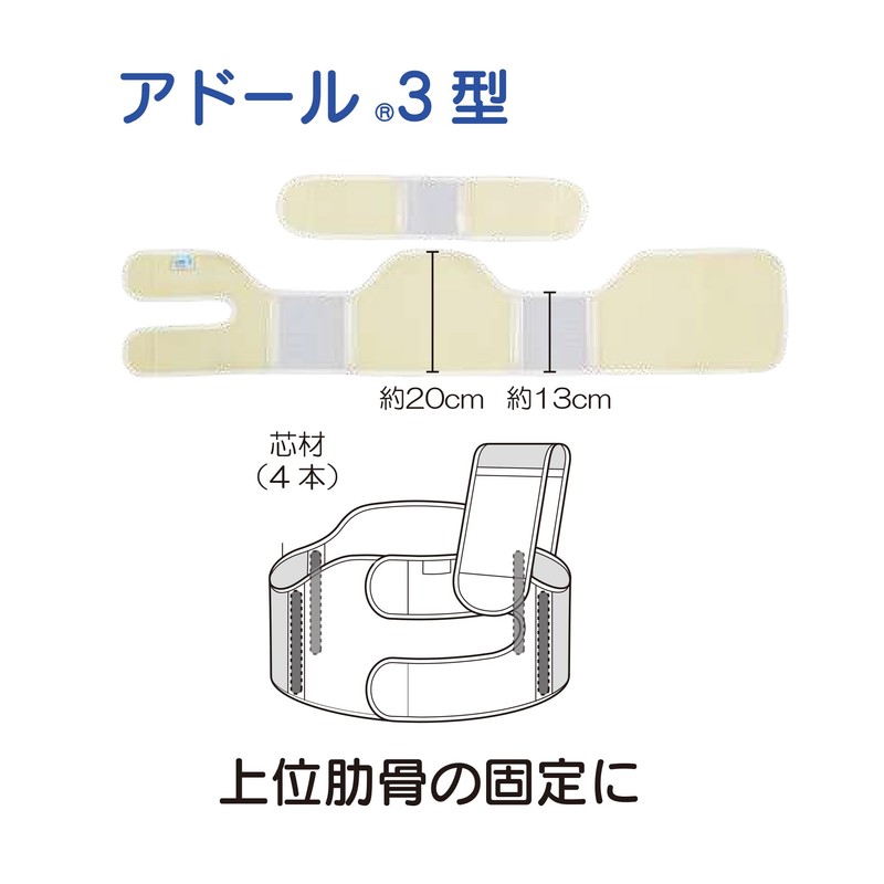 Bamboo Tiger 033183 Ador Type 3 Chest Fixed Belt, M,