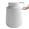 TOOZFO Soap Dispenser Ceramic with Easy-to-Press Pump Hand Lotion Liquid