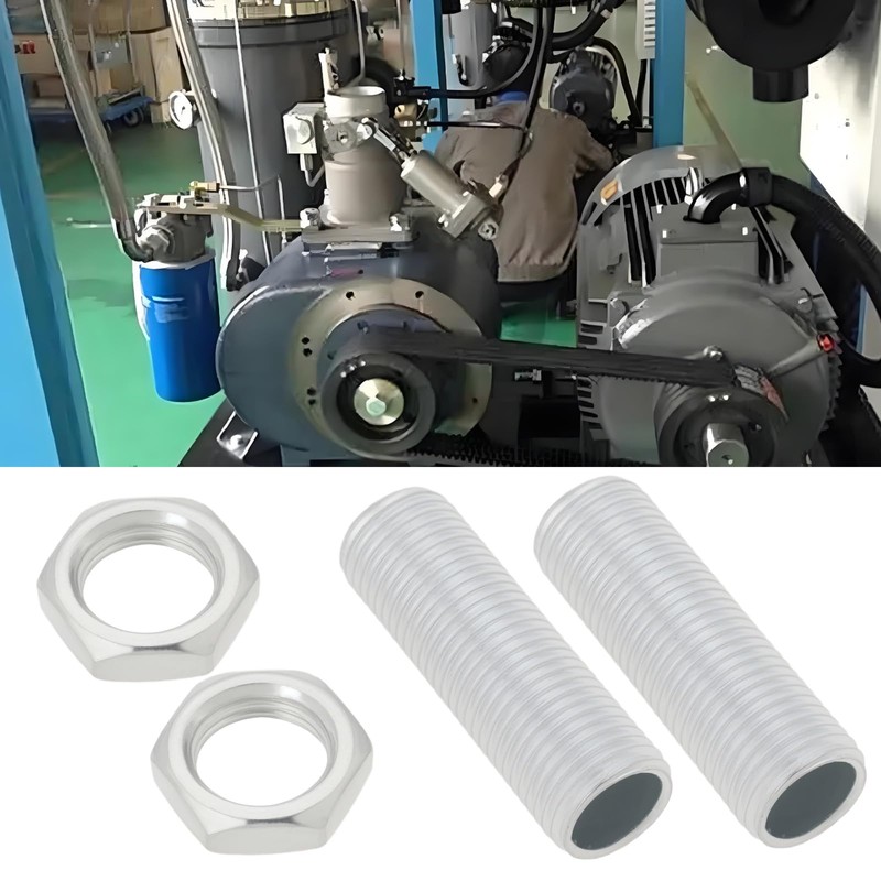 SG Store 6PCS Threaded Extension Rod with 12pcs Nuts M10x1