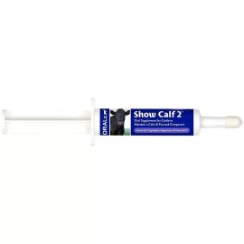 Oralx Show Calf 2 Oral Supplement for Calm and Focused Composure in Cattle, 34gm