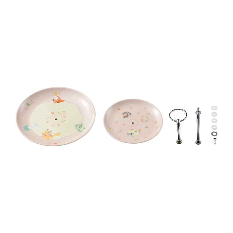Pokemon Center Original Melamine Cake Stand - Pikachu's Easter Egg